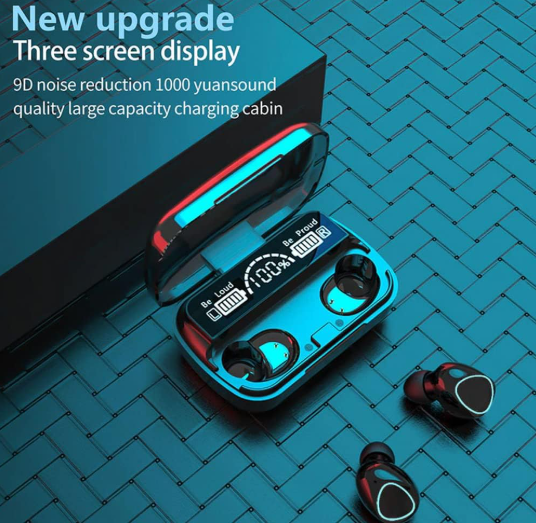 M10 Wireless Earbuds Bluetooth V5.1 TWS