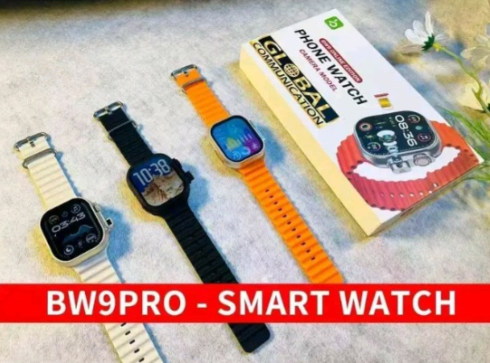 BW9 Pro Online Edition Phone Watch Camera Model ( Sim Suported)